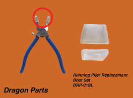 Runners/Pliers/Grozers Replacement Tips (Boot Set) For Dragon